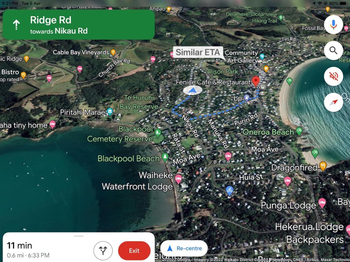 Ferienwohnung La Casita Waiheke Oneroa Exterior foto